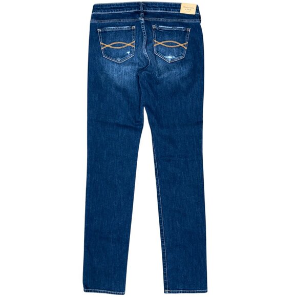 EUC Women's ABERCROMBIE & FITCH Straight Leg Denim‎ Jean | Size 6 Long - Picture 3 of 8